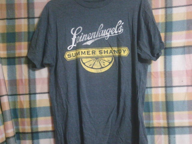 Pre-owned Mens Distressed Look Leinenkugel’s Summer Shandy Tshirt-Sz M-Brewery