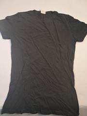 Bay Island Sportswear Women’s Black Crew Neck Short Sleeve T-Shirt Size M Solid