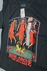 Mentally I’m Here Rise Above Cats Weed Steven Rhodes T-Shirt 4pc SZ Medium (Y)