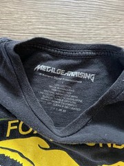 Metal Gear Rising Fox Hound Graphic T Shirt Black Men’s Large Gaming Tee