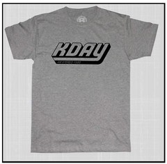 KDAY 1580 AM T SHIRT ORIGINAL HIP HOP DJ 1200 TURNTABLE MUSIC SIZES M-2XL