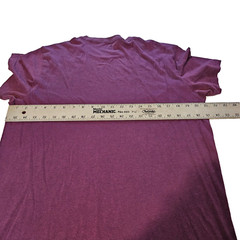 Americal Eagle Mens SZ LG New York Seventy Seven Purple Short Sleeve T-Shirt