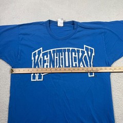 Fruit of the Loom Kentucky T-Shirt Mens XL Blue Excellent NCAA Wildcats Graphic