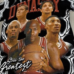 Chicago Bulls Jordan Dynasty Lightning All over Print Modern Print size XL