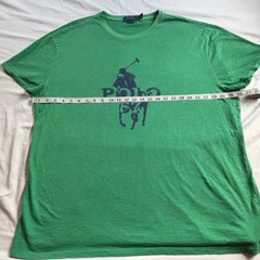 Polo Ralph Lauren Classic Fit Mens XL Green Big Pony 67 Graphic T Shirt