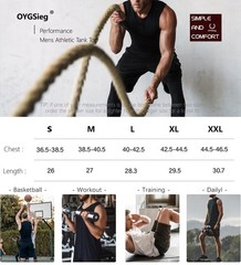 6 Pack Men’s Quick Dry Workout Tank Tops Breathable Gym Sleeveless Muscle Shi…