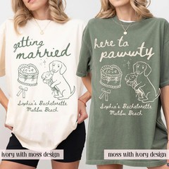 Custom Bachelorette Party Soft Cotton Comfort Tee Bride Squad Gift Idea