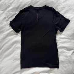 Jordan Jumpman 11 Basketball 23 Mens Small V-Neck T-shirt Nike Black