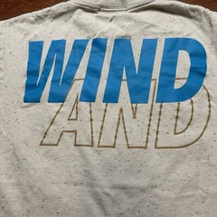 Wind And Sea T Shirt Mens M Cream Speckled Oversized Heavyweight City Urban Art