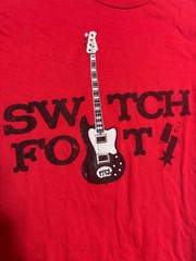 Switchfoot Red Medium Bass T-Shirt & 12 Sillybandz (6 variations) – See Descrip.