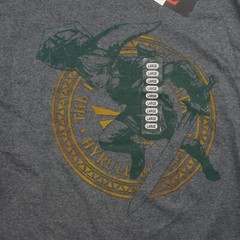 Legend of Zelda LINK Gray Green Gold T-Shirt Official Nintendo Mens Sizes Hyrule