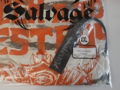 Genuine Vintage Salvage Brand T Shirt “SHOGUN” Rust V51T425 Size XXL