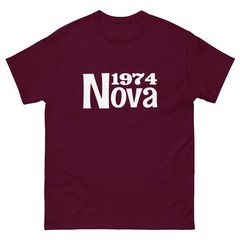 1974 CHEVY NOVA T-SHIRT sizes SMALL thru 5XL CHOOSE FROM 10 COLORS!