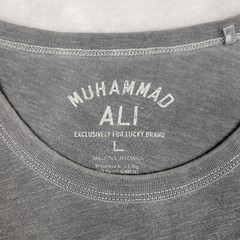 Muhammed Ali Shirt Men Large Boxer Fight Greatest Thrilla Manila Retro 70s Adult
