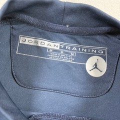 Jordan Training Shirt Mens L Blue Jupman Logo Short Sleeve Athletic Activewear