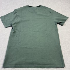 Scotch & Soda Shirt Mens M Green Waffle Crewneck Short Sleeve Stretch Amsterdam