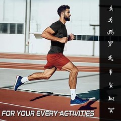 Men’s Cooling Dry Fit Athletic T Shirt Moisture Wicking Anti Odor Bamboo Short