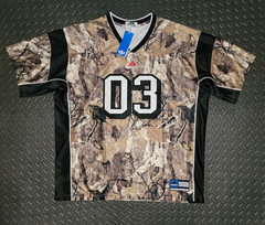 NEW MENS ADIDAS ORIGINALS CAMO 3 STRIPES TREFOIL JERSEY SHIRT ~ LARGE #KD6250