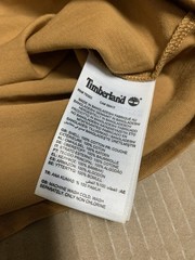 Timberland Shirt Mens XL TAN Long Sleeve Box Logo Graphic Tee – NEW with tag