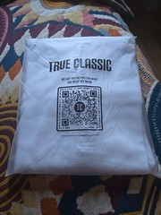 True Classic Henley Men’s Long Sleeve White Extra Large XL