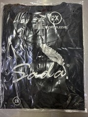 Sada Shirt Short Sleeve Crew Neck Black Color Sizes S-6x