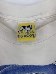 Vintage Big Dogs Dogfather T Shirt XL Single Stitch 90s Graphic Parody USA