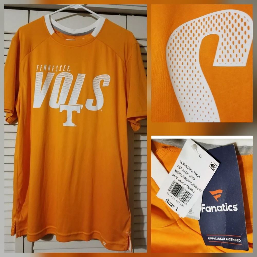 NWT Fanatics Men’s Large T-Shirt UT Tennessee Vols Big Orange Volunteers