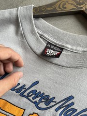 1989 Elephant Grayish Blue Tee