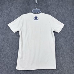 KAPPA White Sand Crecky T Shirt Men’s Medium Retro Sportswear Logamania