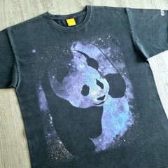Vintage ENJOI Skateboards Shirt L Skate Panda OVP Anime Almost Blind Baker Space