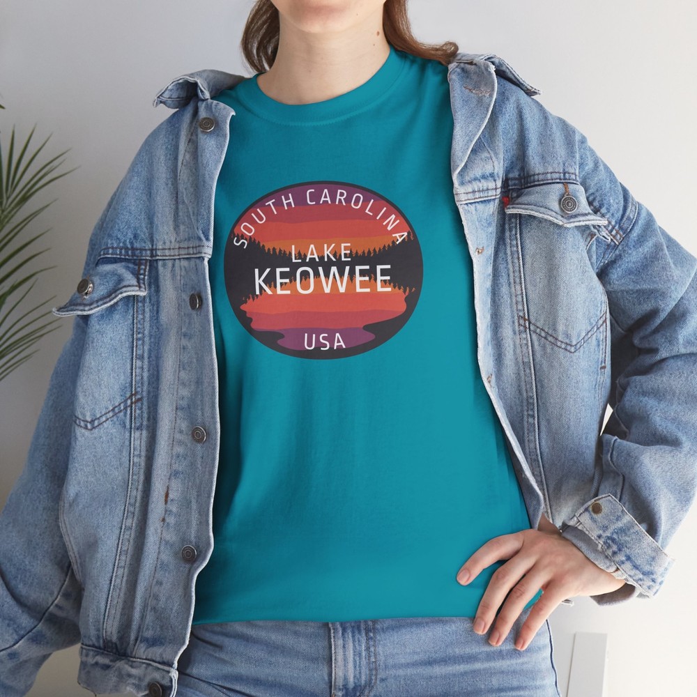 Lake Keowee, South Carolina – Unisex Heavy Cotton Tee
