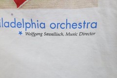 Vtg Y2K Mens XL Thrashed 2001 Tour The Philadelphia Orchestra Sawallisch T-Shirt