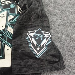 American Fighter Graphic T-shirt Mens Medium Gray Heather Cotton/Polyester MMA