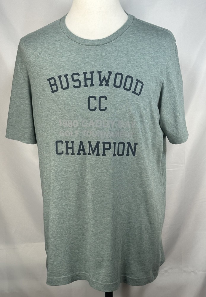 Travis Mathew Caddyshack Bushwood Golf T-Shirt Green Mens L