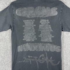 Travis Scott Cactus Jack Utopia Tour T-Shirt Green Hyena Faded Shirt Size Medium