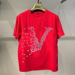 New Men Luxury Diamond Fashion Rhinestones Fashion T-Shirt High Quality 4 Colors