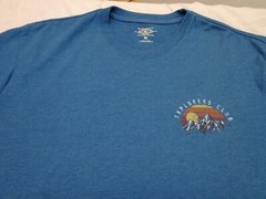 G.H Bass Co Explorers Club Mountain Retreat T Shirt Size Medium