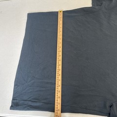 Uniqlo U AIRism Cotton Oversized T-Shirt Blue Gray Large Relaxed Fit 5708