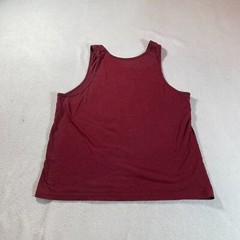 Avengers Tank Top Shirt Mens Large Red Sleeveless Marvel Big Logo Super Heros