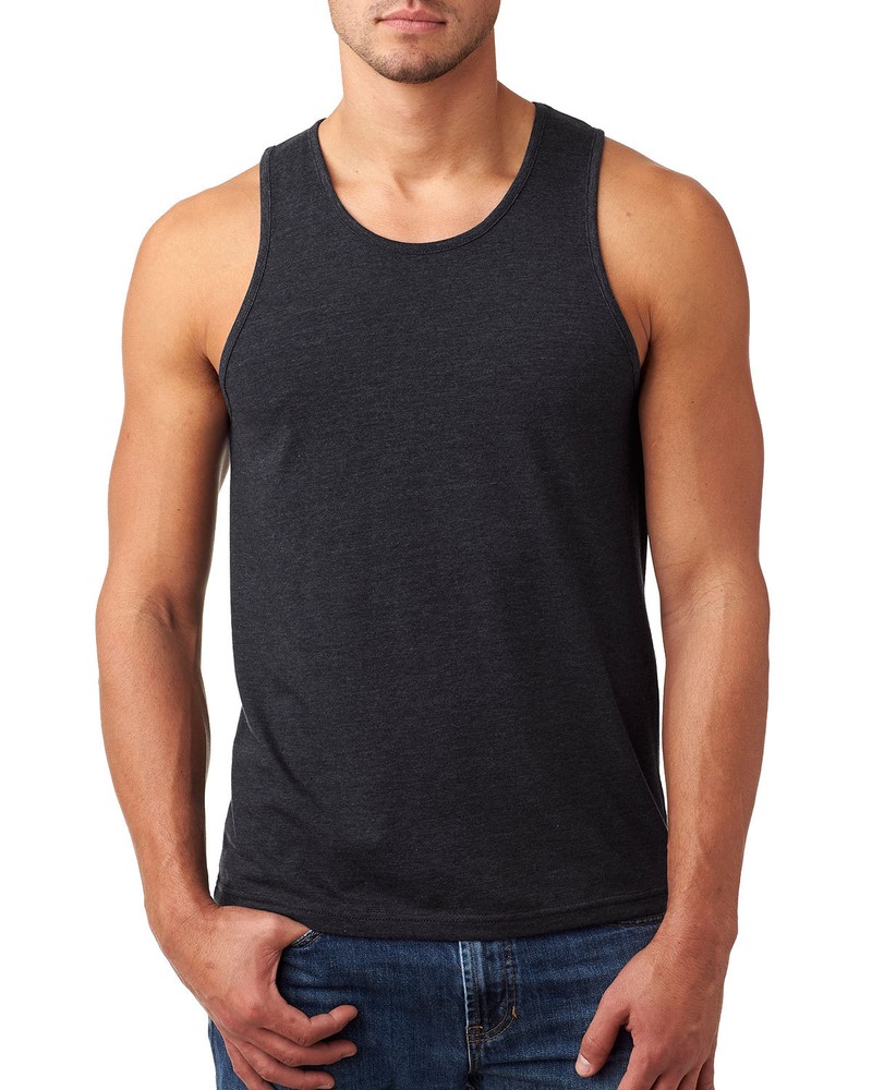 Men’s 1 pcs Tank top 100% Cotton A Shirt Black & White SIZE M L