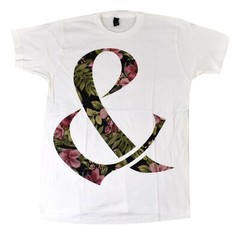 Of Mice & Men Mens Floral Fill Graphic White Shirt New S, M