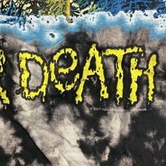 Iron Maiden Live After Death 2017 Mens XL Short Sleeve Acid Wash T-Shirt
