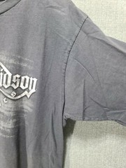 Vintage Harley Davidson Fairbanks Alaska T Shirt Husky Motorcycle Large USA C36