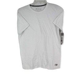 Russel Athletic White Short Sleeve Crew Neck T-Shirt Cotton Blend Small
