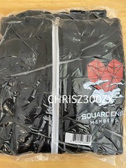 Square Enix 2021 Members Hoodie Sweater 3.0 Sweatshirt Figure Edition blk S 2XL