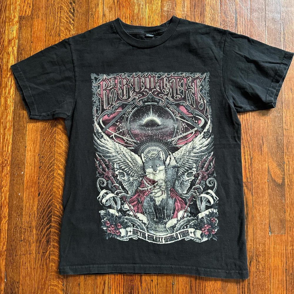 BabyMetal Metal Galaxy World Tour 2019 Shirt Size (S) Tultex Excellent