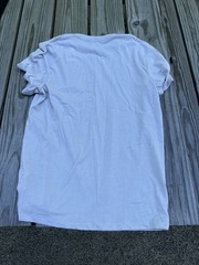 J.Crew Washed Short Sleeve T-Shirt Men’s Medium Light Beige Tan Cotton Blend NWT