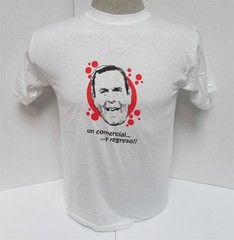 Peru T-shirt Un Comercial y Regreso! Large L Trampolin a la Fama Peruvian