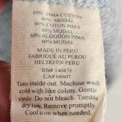 Faherty Mens Cloud Waffle Crew XL Light Blue Thermal Knit Long Slv PIMA Cotton