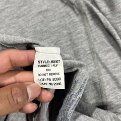 Tyndale FR Shirt Mens Large Gray Flame Resistant NFPA 2112 HRCI CAT 1 Base Layer